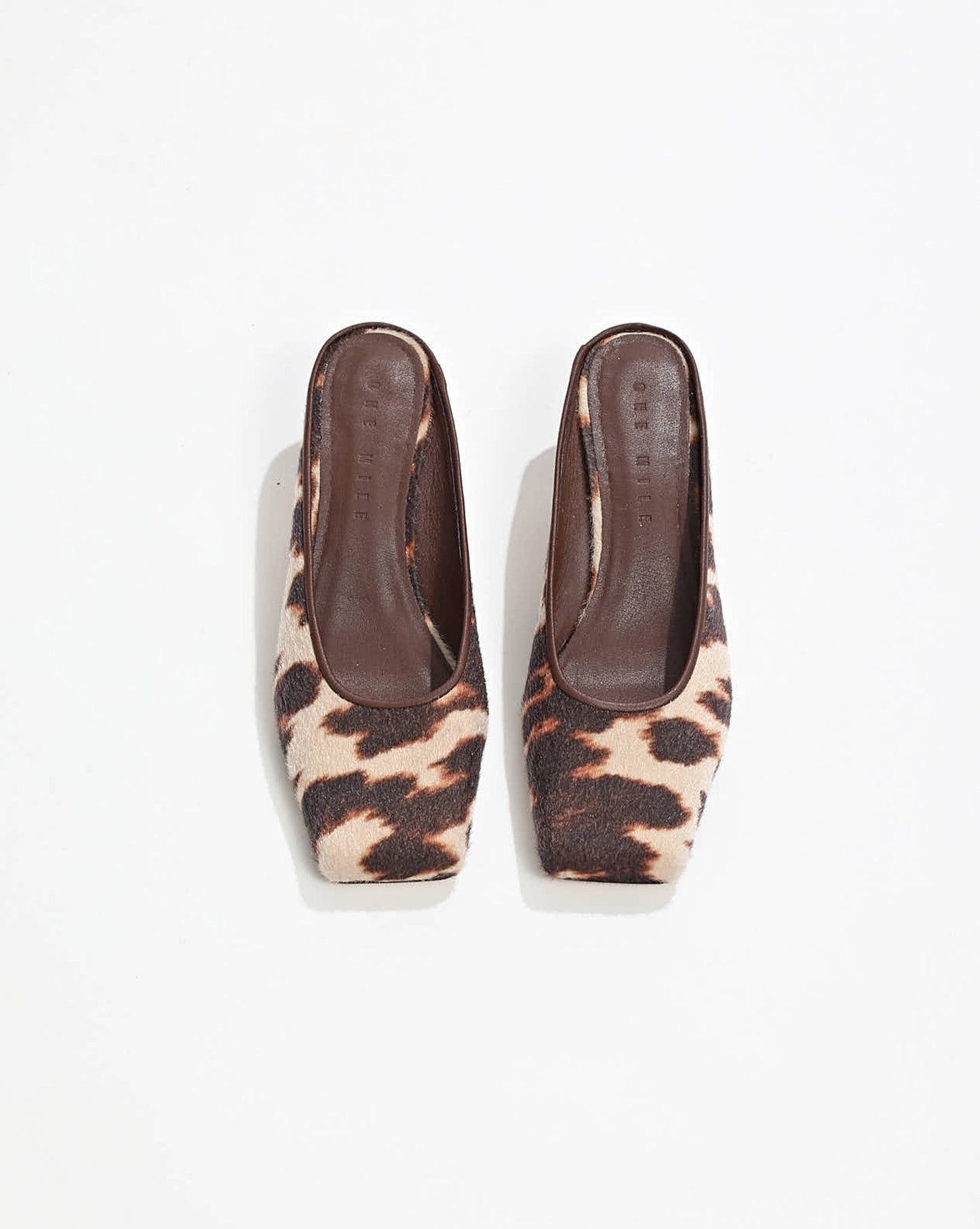 Natasha Square Toe Heel Animal