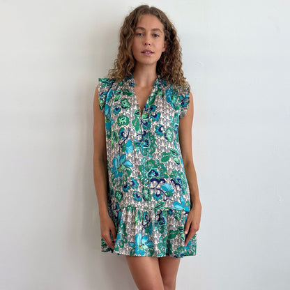 Lavender Brown Theodora Mini Dress