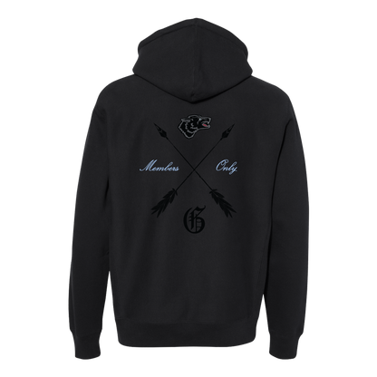 Black Wolf Fireside Hoodie