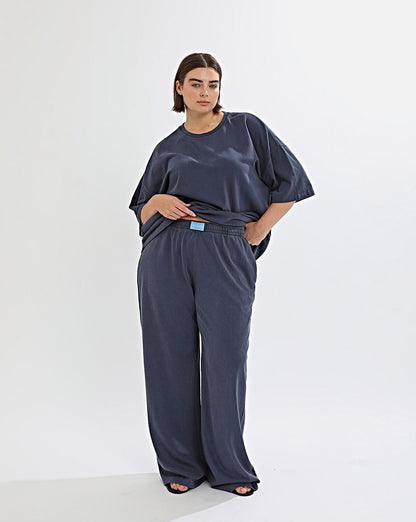 Cameron Pants Navy Cropped