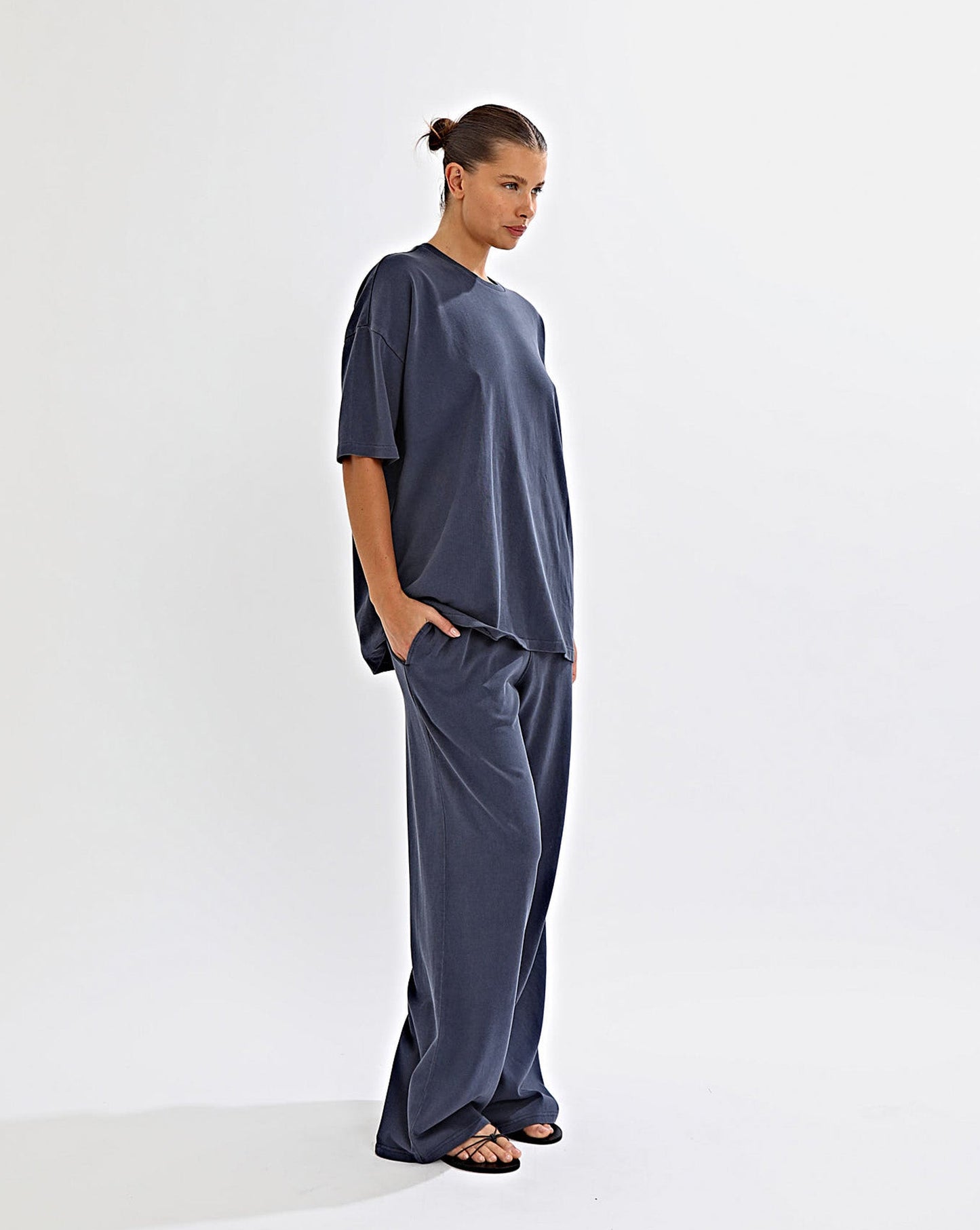 Cameron Pants Navy Cropped