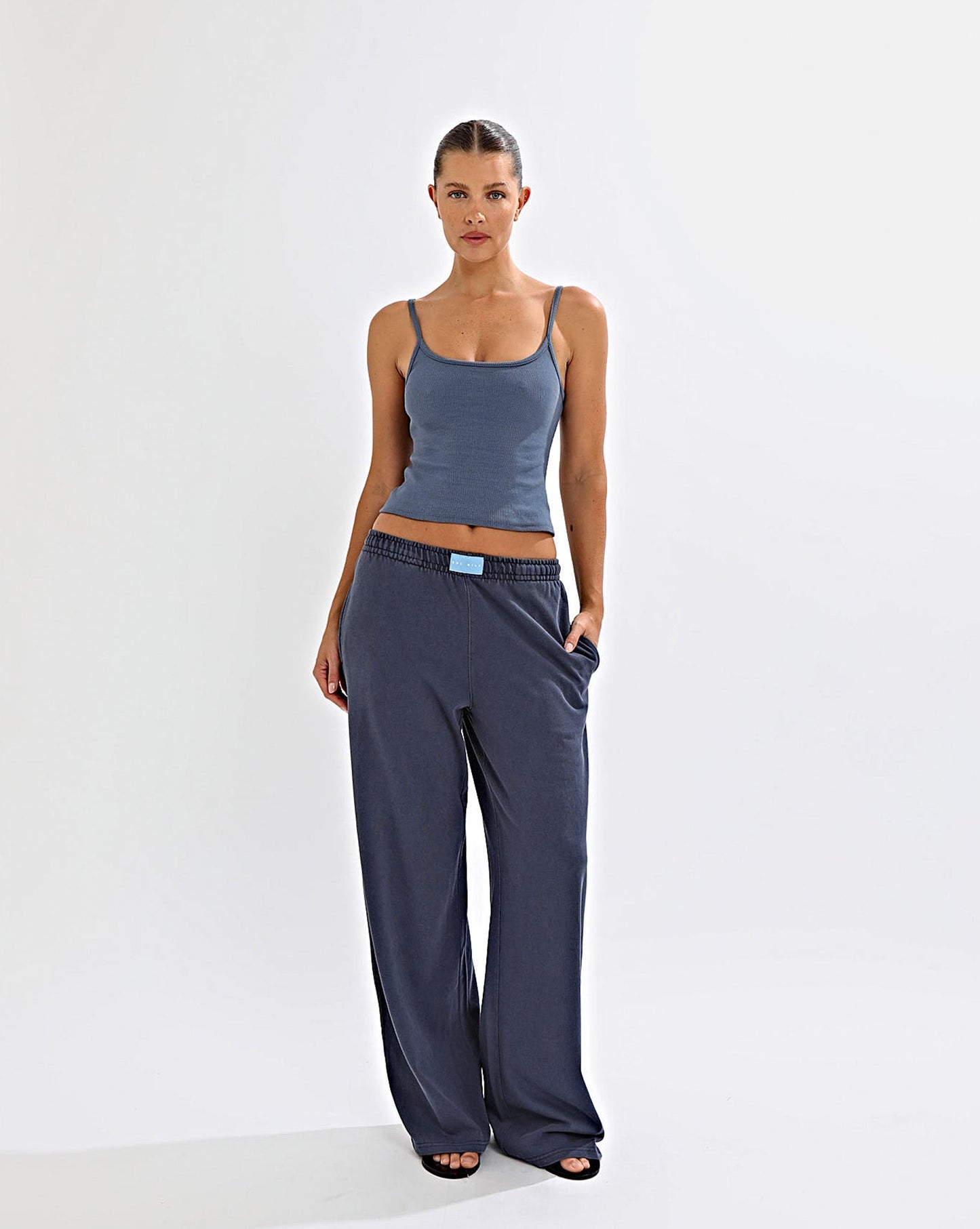 Cameron Pants Navy Cropped