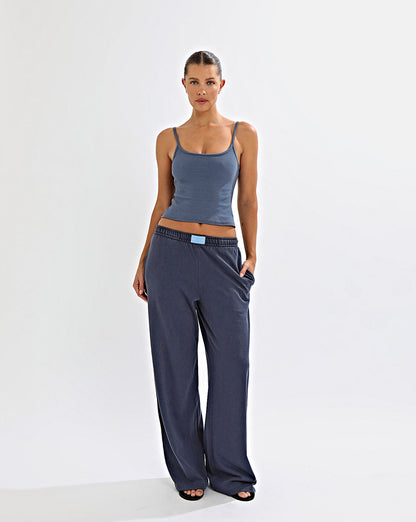 Cameron Pants Navy Cropped