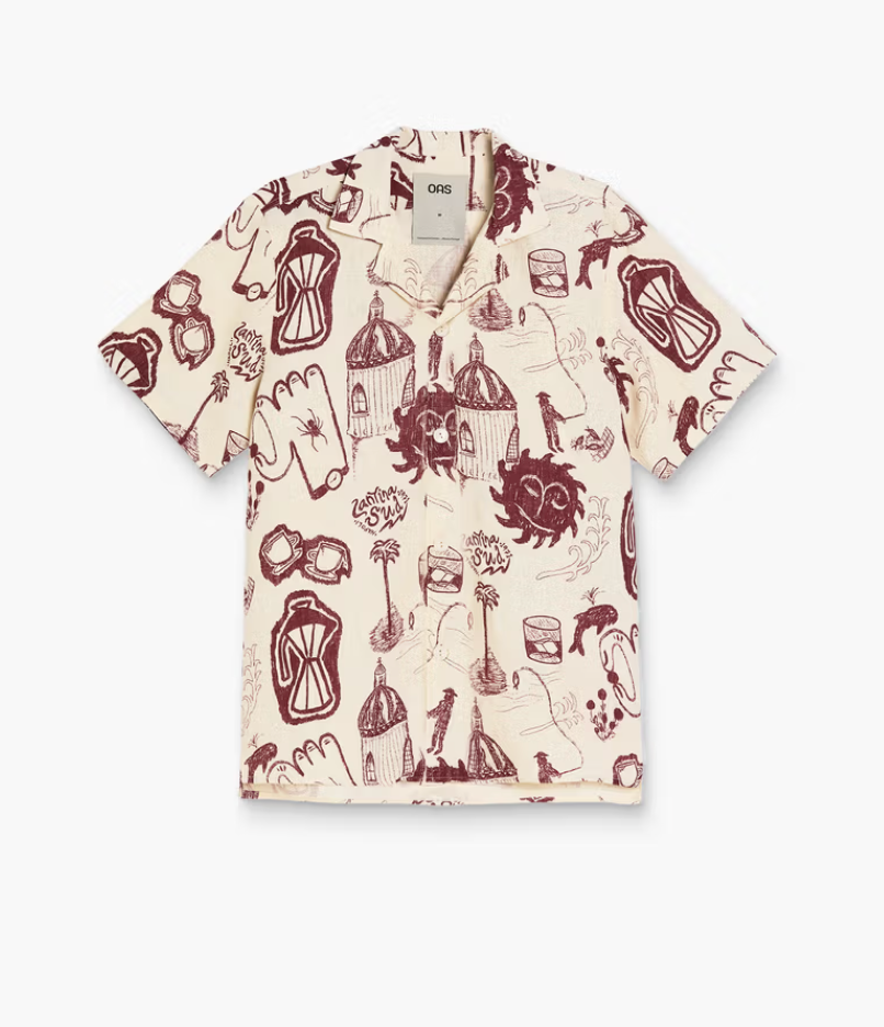 OAS Cantina Cuba Linen Shirt