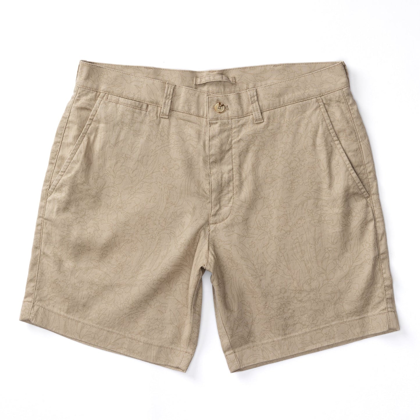 Duck Head 7" Linen Gold School Chino Short