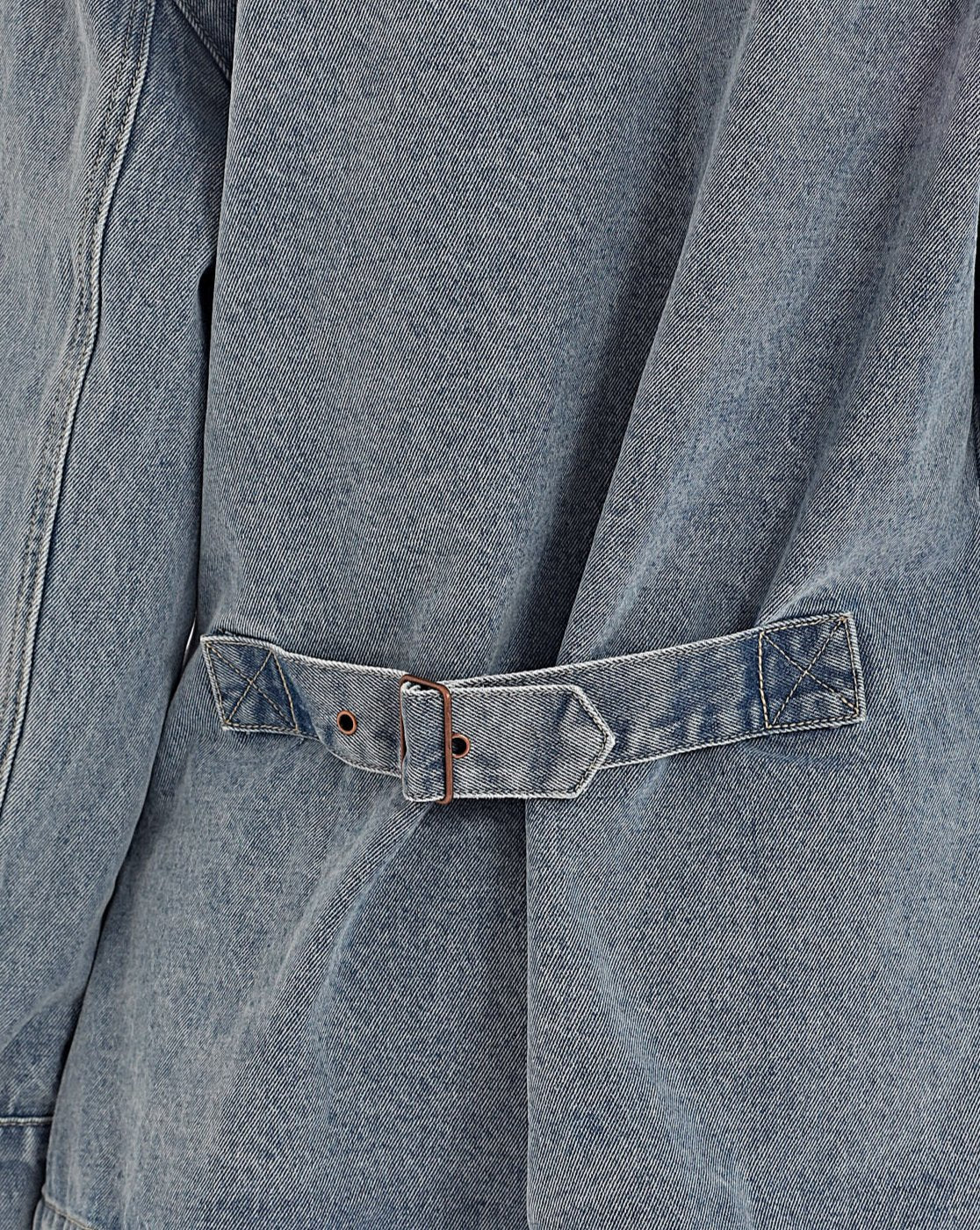 Harley Denim Shirt Mid Blue