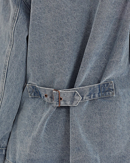 Harley Denim Shirt Mid Blue