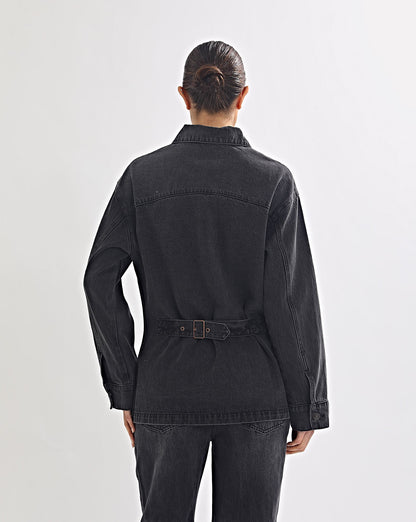 Harley Denim Shirt Black