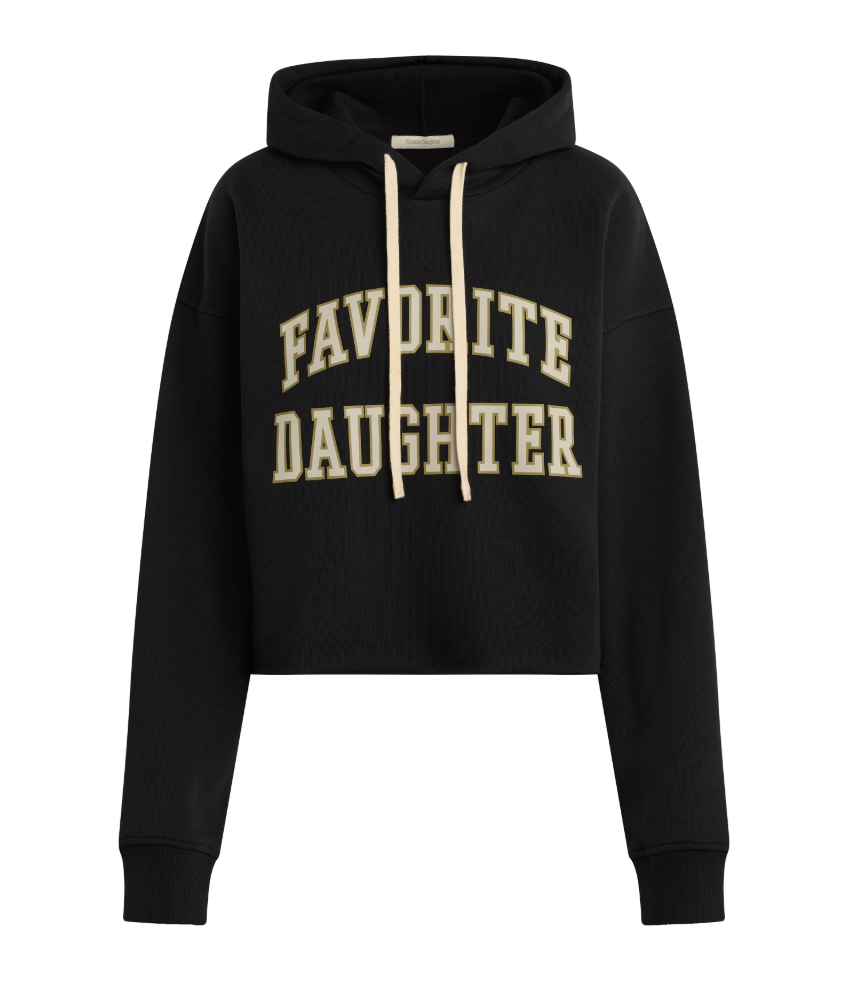 Favorite Daughter Cropped Collegiate Hoodie