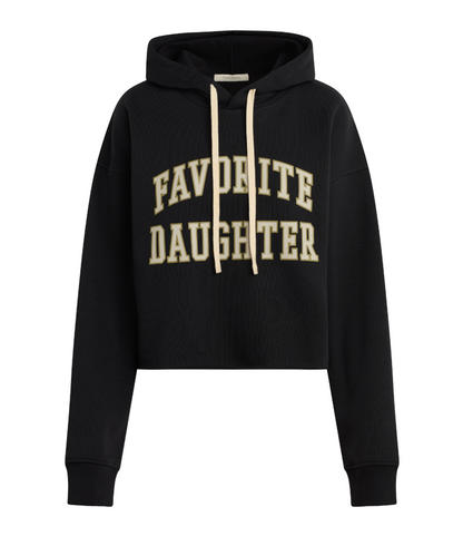 Favorite Daughter Cropped Collegiate Hoodie
