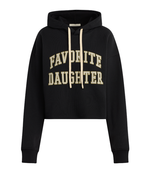 Favorite Daughter Cropped Collegiate Hoodie