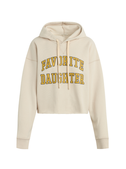Favorite Daughter Cropped Collegiate Hoodie