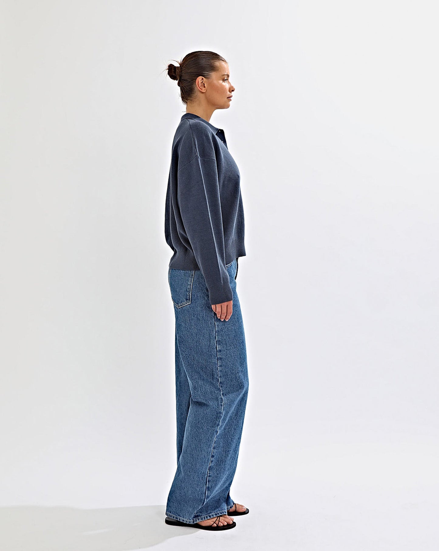 Henri Knit Jersey Navy
