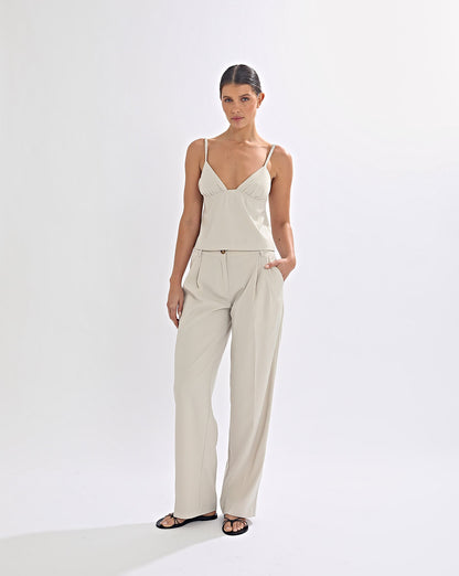 Naomi Trousers Almond