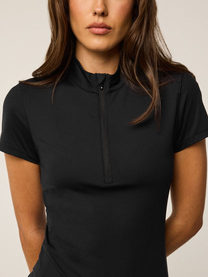 Halley Short Sleeve Quarter-Zip