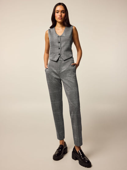 Glen Plaid Trouser
