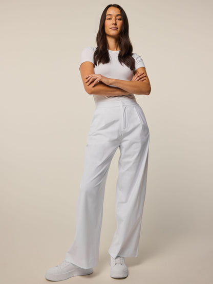29.5" Phoenix Wide Leg Pleated Trouser