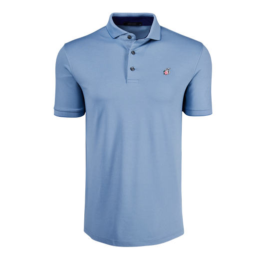 Floral "G" Crowley Short Sleeve Polo