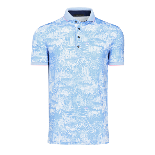 Lake Tahoe Short Sleeve Polo