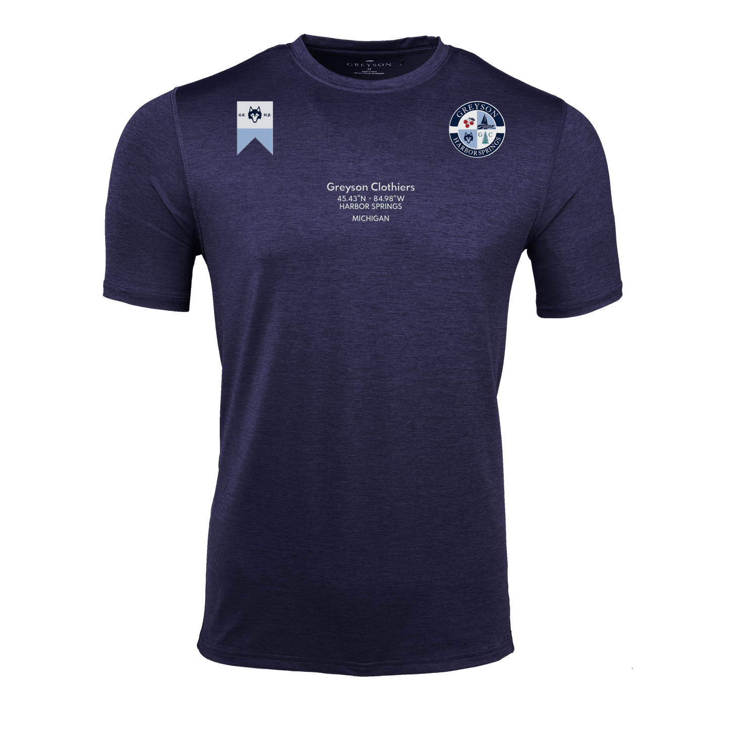 H.S. Crossed Paddles Guide Sport Short Sleeve Tee