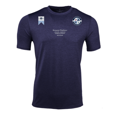 H.S. Crossed Paddles Guide Sport Short Sleeve Tee