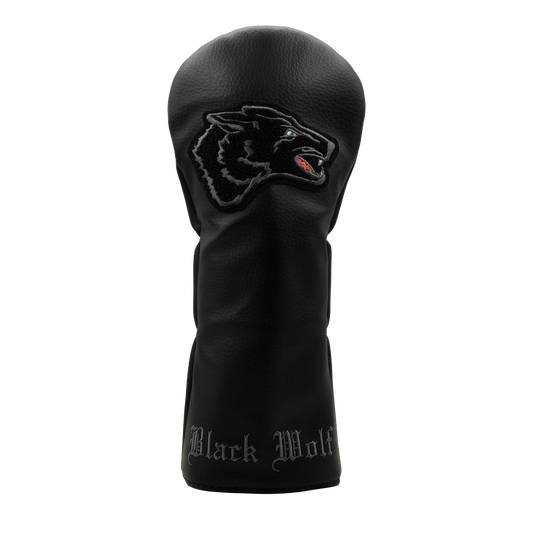 Black Wolf Driver Head Cover