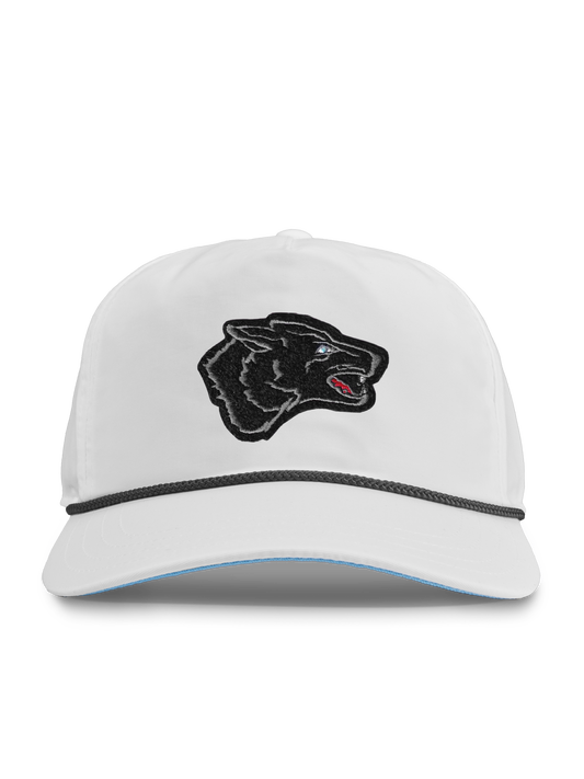 Black Wolf Rope Hat