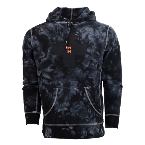 Spirit Wolf Tie-Dye Fireside Hoodie