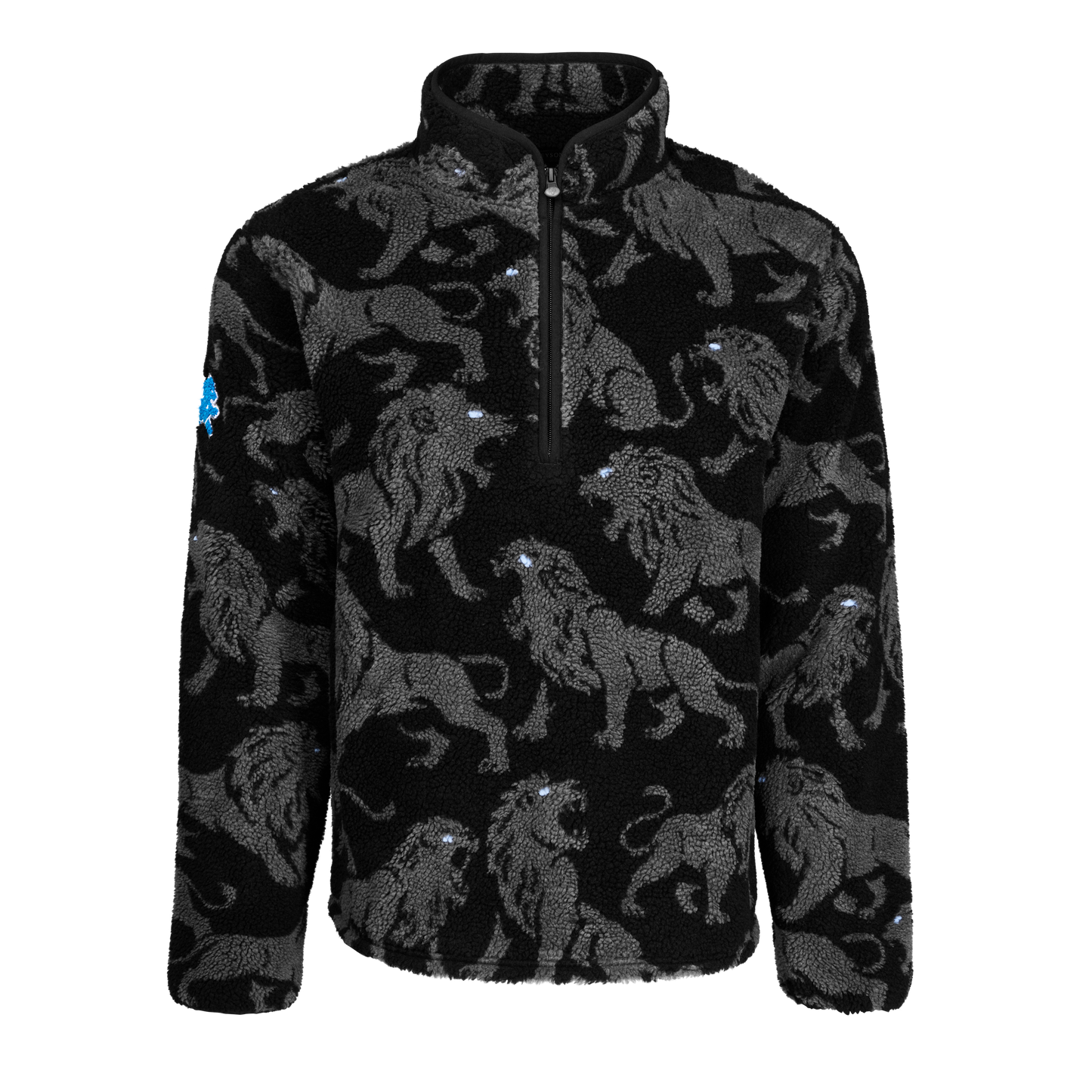 Detroit Lions Sherpa Half-Zip Jacket