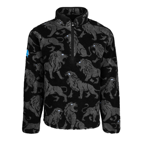 Detroit Lions Sherpa Half-Zip Jacket