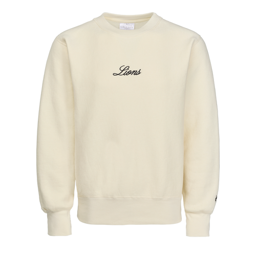 Detroit Lions Soft Goods Natural Crewneck