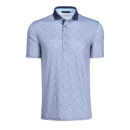 Coral Dreams Short Sleeve Polo