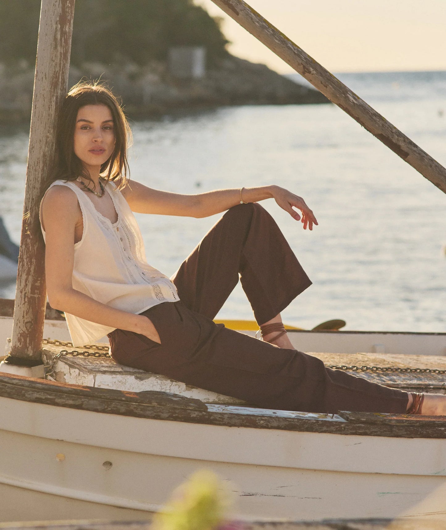Marine Layer Linen Drawstring Pant