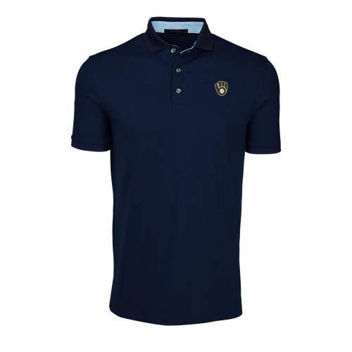 Milwaukee Brewers Crowley Short Sleeve Polo