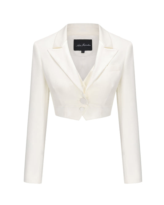 Bridget Suit Jacket (White)