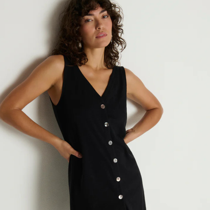 Nation LTD Sylvie V Neck Mini