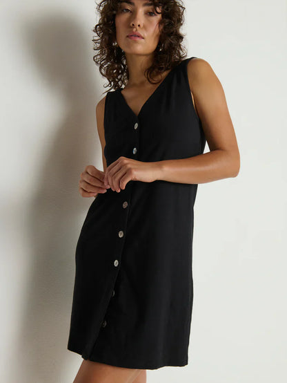 Nation LTD Sylvie V Neck Mini