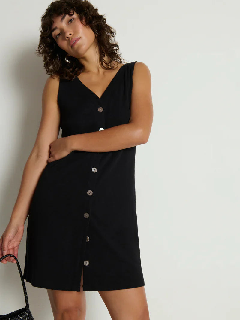 Nation LTD Sylvie V Neck Mini