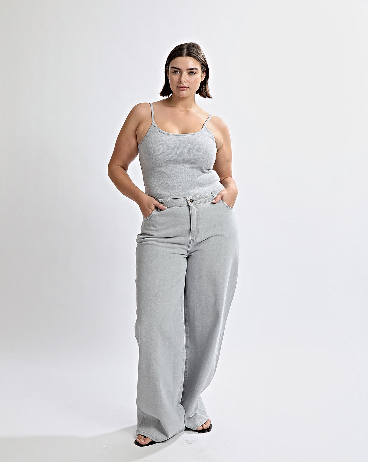 Oli Tank Grey Marl