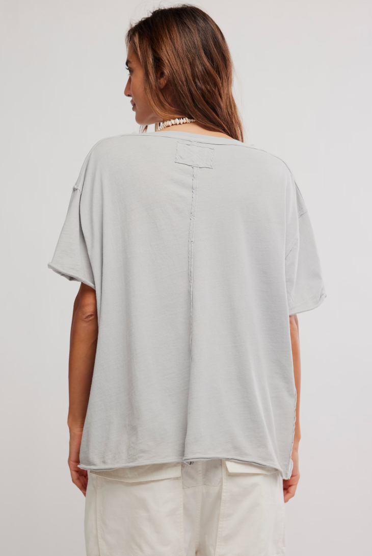 Free People Nina V-Neck Tee