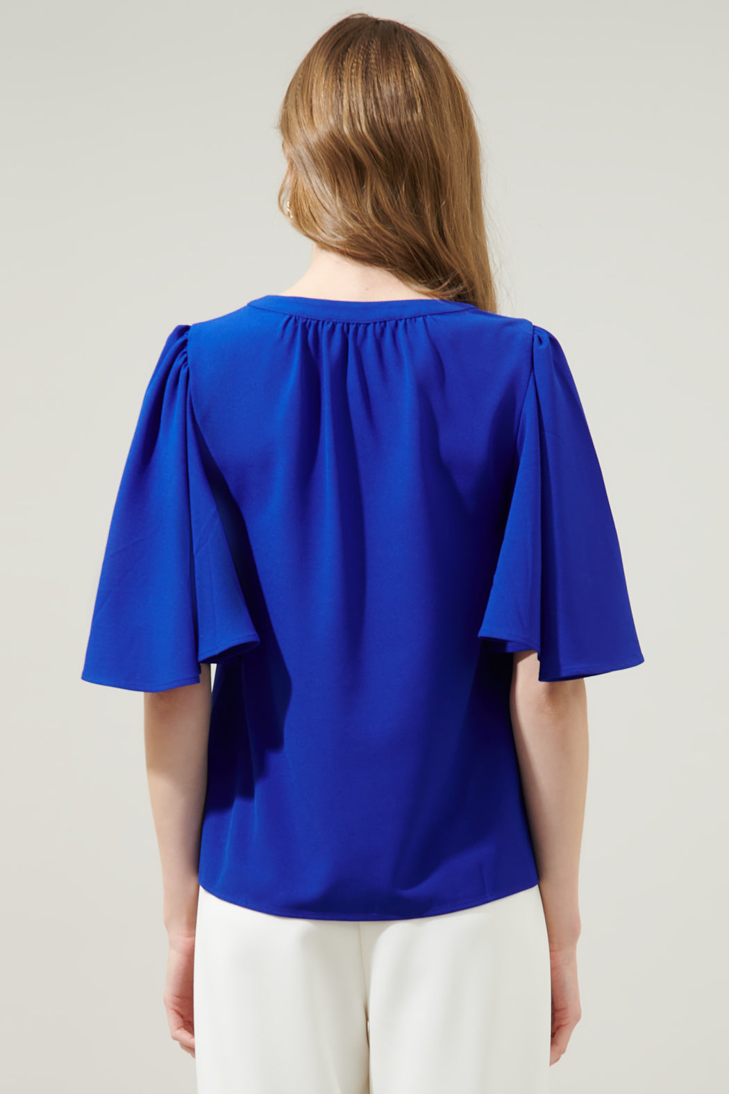 Easton Split Neck Blouse