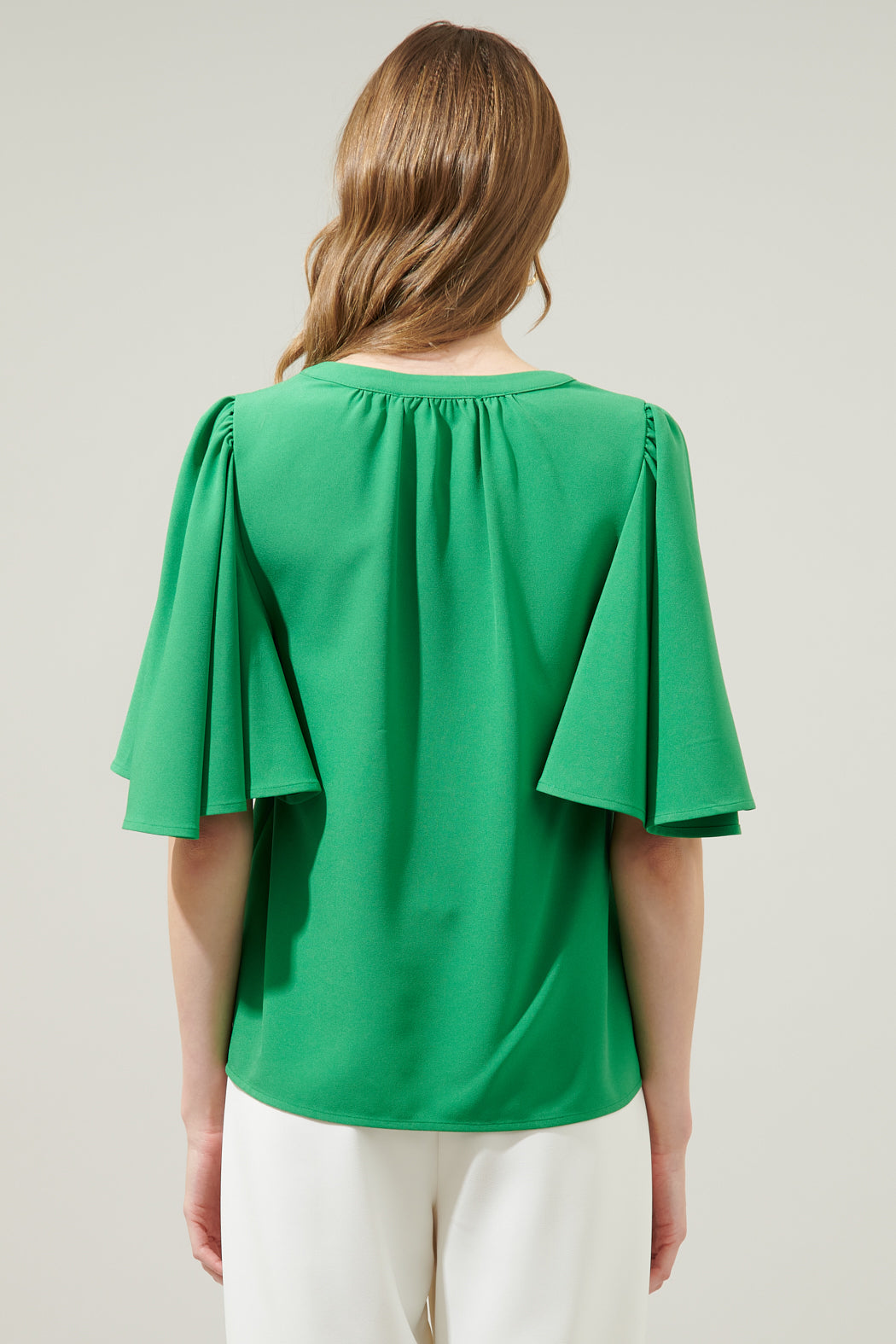 Easton Split Neck Blouse