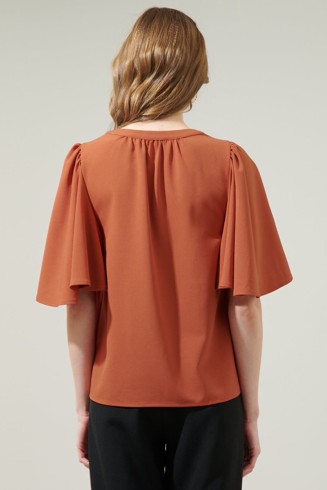 Easton Split Neck Blouse