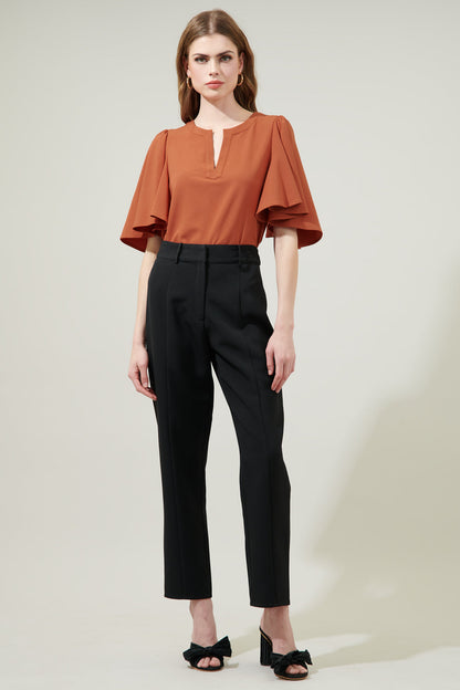 Easton Split Neck Blouse