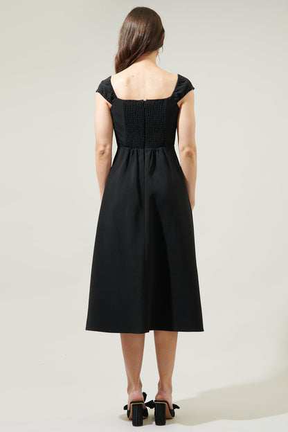 Dixon Convertible Strap Midi Dress