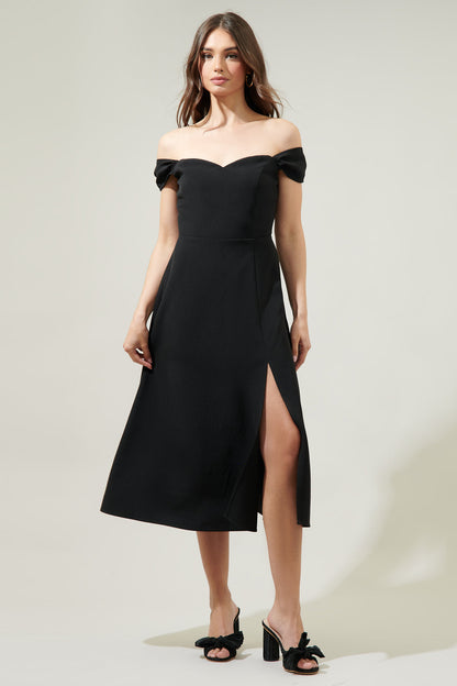 Dixon Convertible Strap Midi Dress
