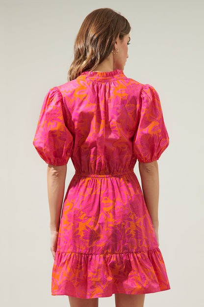 Bali Tropics Marissa Mini Poplin Dress