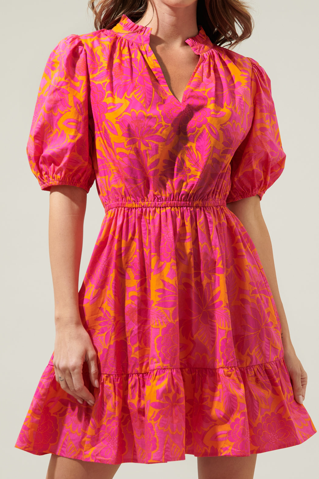 Bali Tropics Marissa Mini Poplin Dress