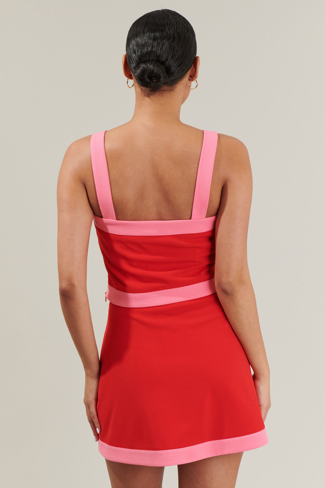 Addilyn Color Block Crop Top