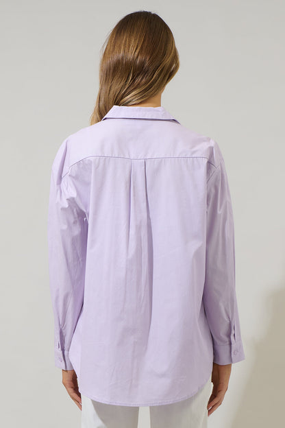 Dream State Oversized Button Down Shirt